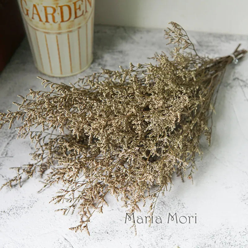 décoration intérieure bouquet fleurs séchées naturel marron beige gris anniversaire baby shower engagement