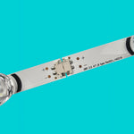 barre lumineuse led blanc bleu moderne clips connecteur électrique