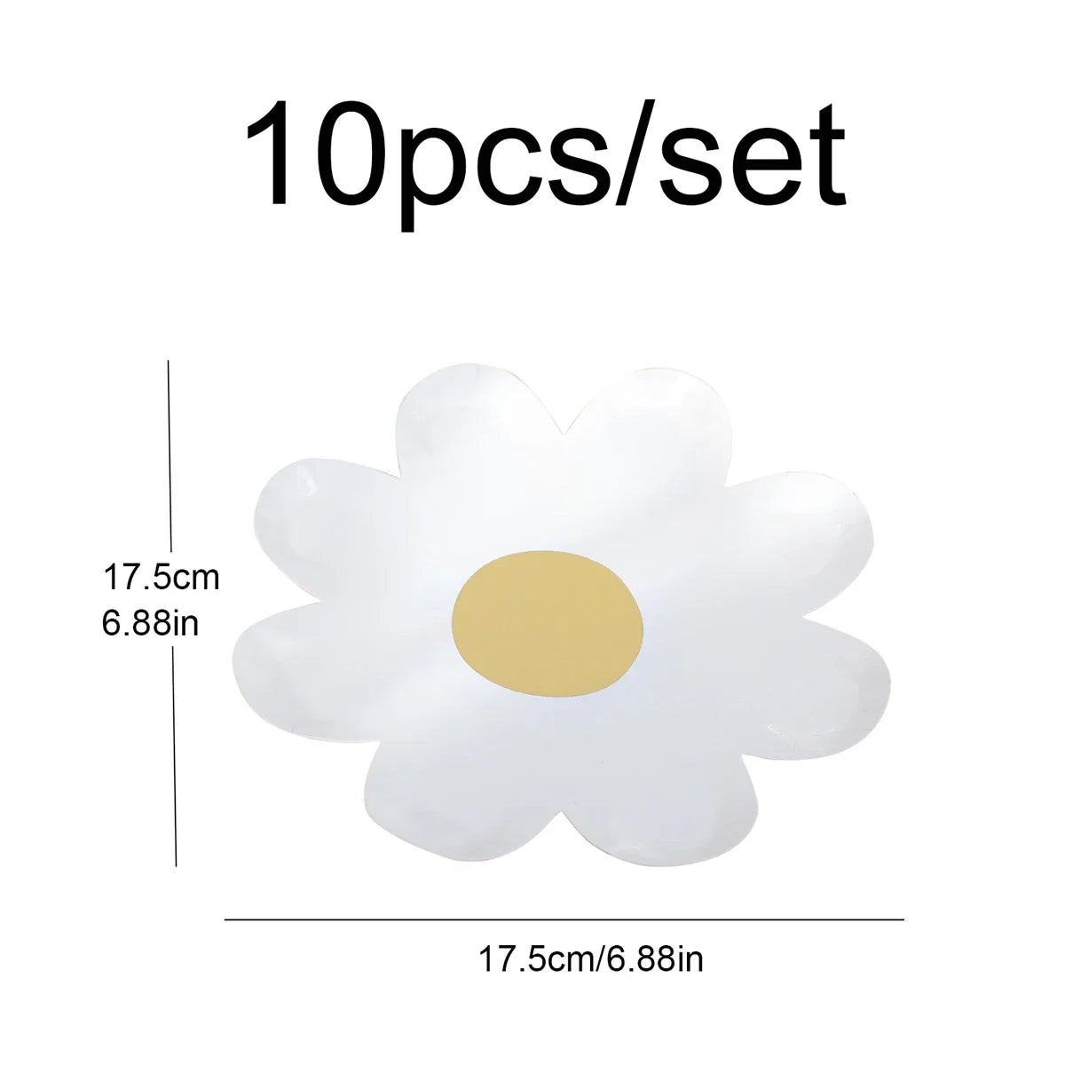 assiettes jetables fleurées anniversaire moderne enfantin blanc rose vert violet