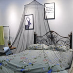 filet lit moustiquaire suspendu dôme moderne transparent coussin oreiller décoratif