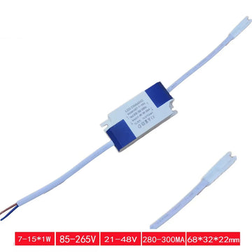 transformateur led 120v 240v blanc bleu moderne 7w 24w 85v 265v 280ma
