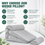 coussin coin mousse mémoire forme ergonomique tissu polyester velours gris confortable relaxant rouleau cylindrical