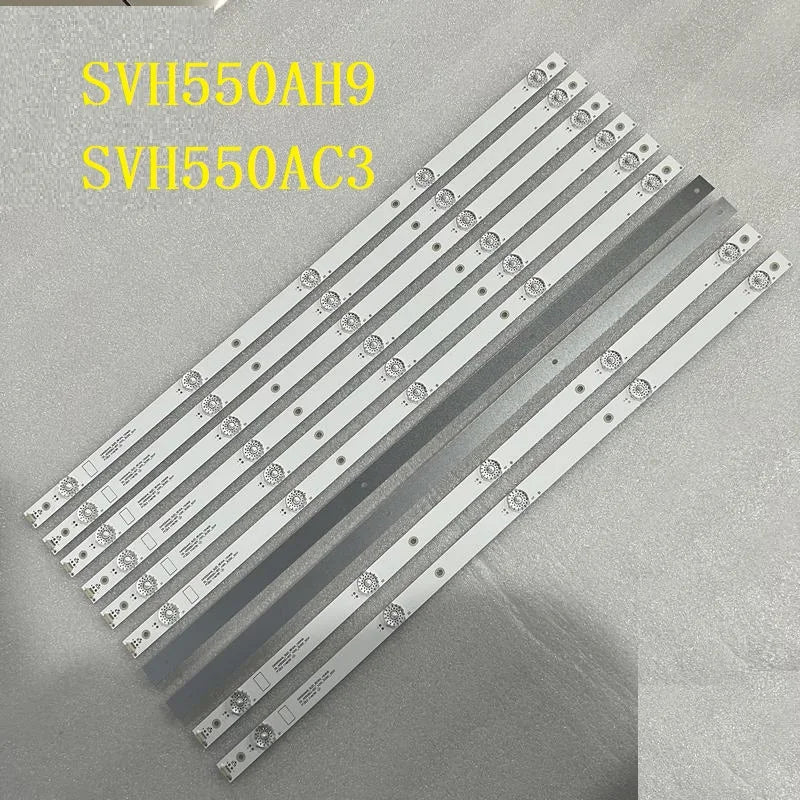 bandes led blanc modernes connecteurs 128.5 1149781 salon tv 55 pouces 100000 heures