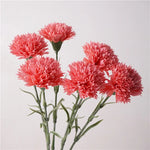 fleurs artificielles rouge rose blanches modernes décoration intérieure fête mères mariage
