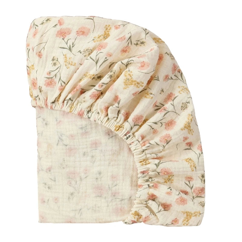 couvertures bébé coton fleurs pois rayures beige rose vert bleu douces quatre saisons