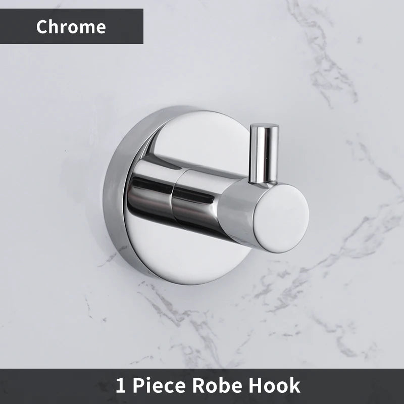 Accessoires salle bain chrome porte serviettes mural porte savon brosse wc porte serviette toilette