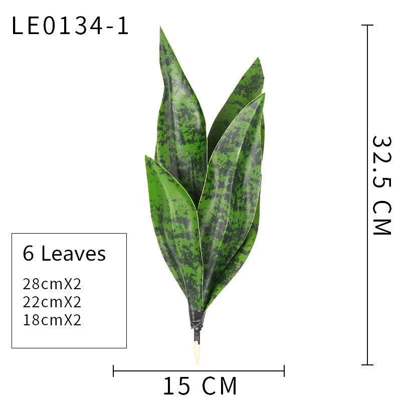 artificielle plante serpent sansevieria feuilles vertes contemporaines décoration intérieure vertes 35cm decoration exterieure