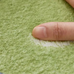 tapis vert moderne fleurs colorées antidérapant imperméable intérieur salon chambre