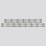 bande lumineuse led blanc ronde transparente moderne connecteurs led motifs decoratifs
