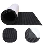 tapis antidérapant eva texturé losange noir orange bleu adhésif surf bateau camping car
