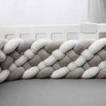 coussin protection lit bébé beige rose blanc gris marron moderne doux