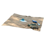 tapis sol marron clair uni pratique robuste sac rangement guide utilisation sac dos portable