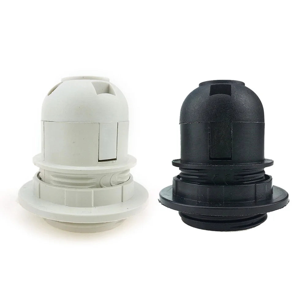 ampoule support pendentif collier éclairage douille vis blanc noir moderne fixations invisible grille invisible