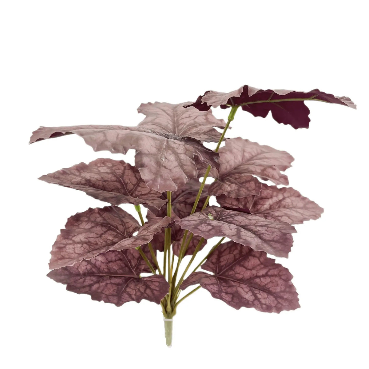 plante artificielle décorative feuilles vertes blanches rouges salon maison moderne naturel