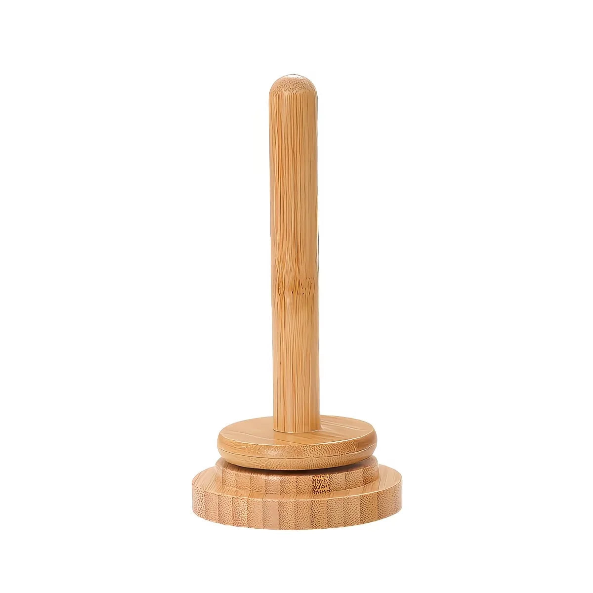 supports bobines bois grain visible organisateur fil tricot broder rustique minimaliste 18cm haute rusticité