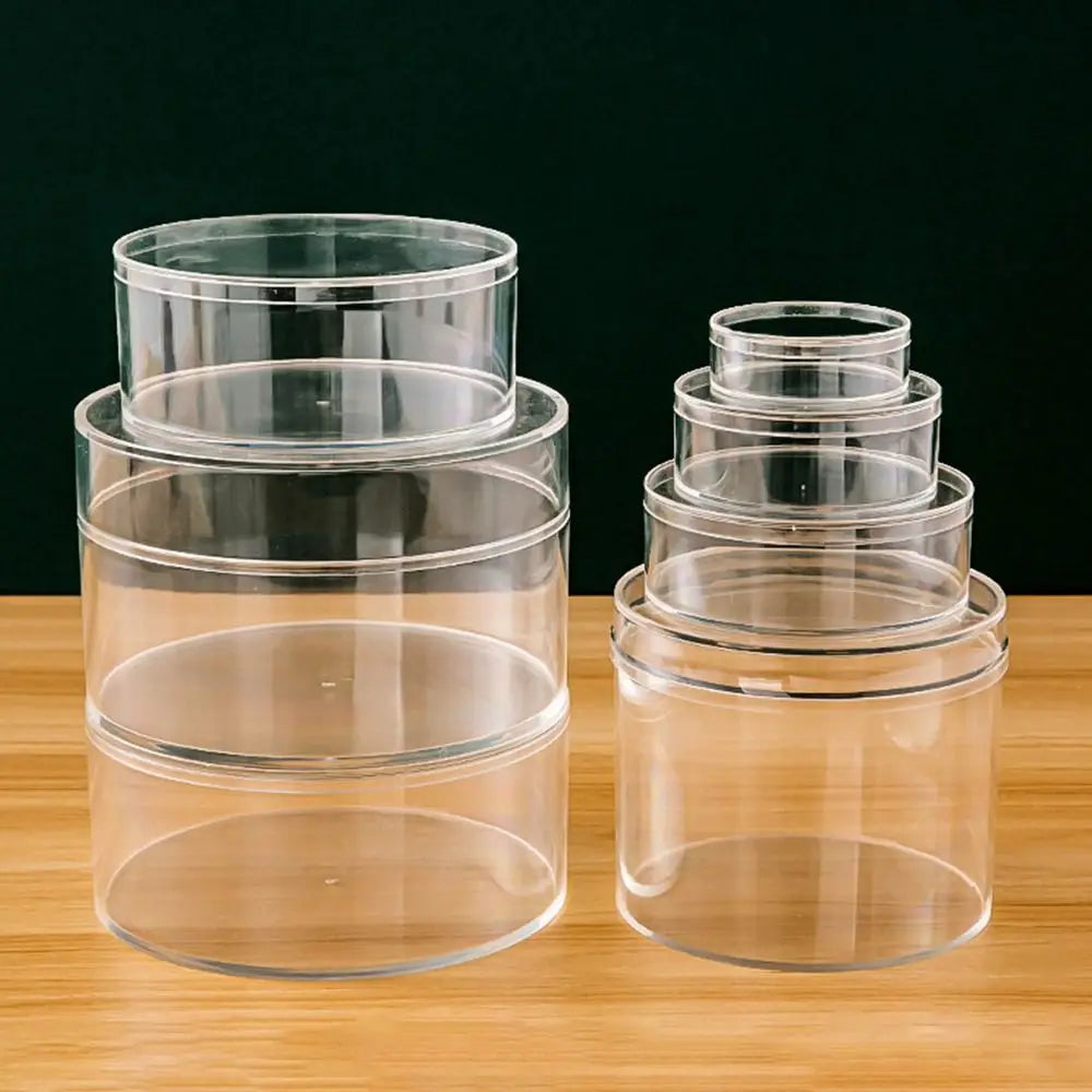 boîtes rangement plastique transparent couvercle empilables divers usage collection capsules