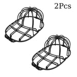rangement chapeau casquette baseball bleu blanc vert maille clips sac lavage durable protecteur