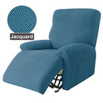 housses fauteuil gris tissu jacquard moderne élastique accueil pièces