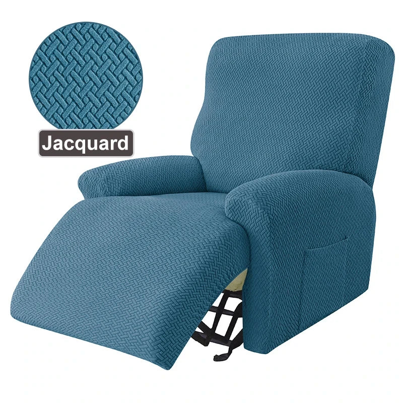 housses fauteuil gris tissu jacquard moderne élastique accueil pièces