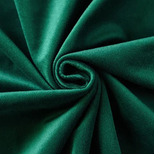 tissu velours polyester largeur 155cm couleurs vert beige rose bleu jaune uni opaque moderne