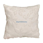 coussin tissu éponge motif floral moderne vert foncé adultère cuisine décoration salon