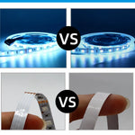 ruban led 12v rgb 60led flexible adhésif moderne blanc rouge vert bleu ip65