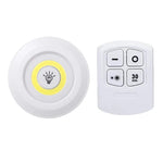 lampe led veilleuse blanc moderne adhésive batterie commandes distante luminosité réglable chambre salle bain