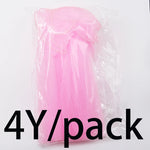 accessoires cheveux blanc rose noir organza plissé translucide élégant romantique adhésif rose artificielle