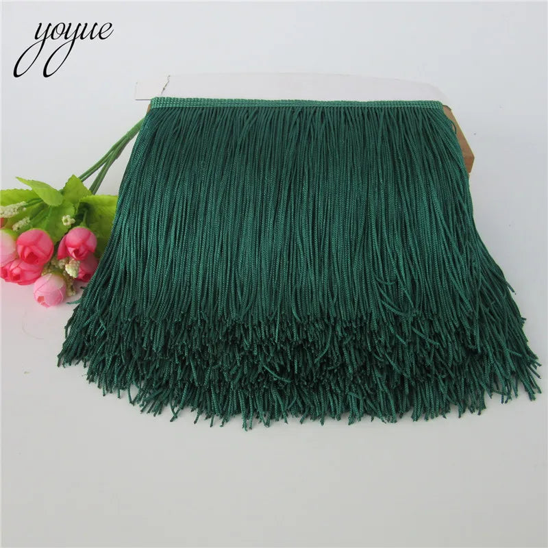 franges polyester dentelle rouge noir vert marron violet blanc rose moderne