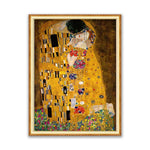 toile d'art abstraite point croix kit broderie coton 11ct moderne or noir rouge blanc