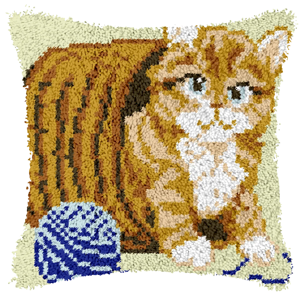 coussin carré beige uni maille tissu décoration maison classique salon chambre
