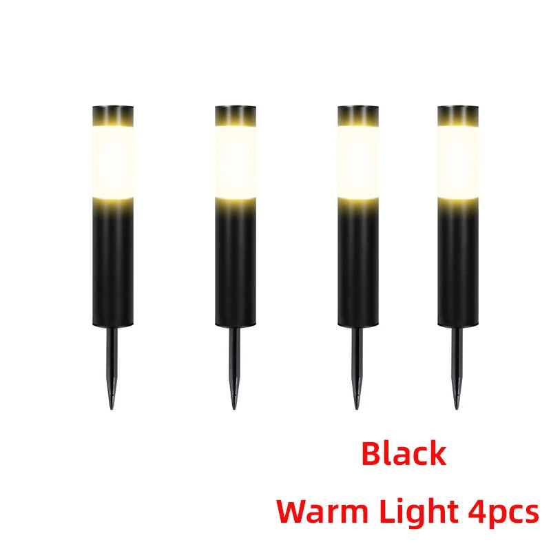 lumière solaire extérieure moderne étanche jardin cheminée ip65 waterproof led