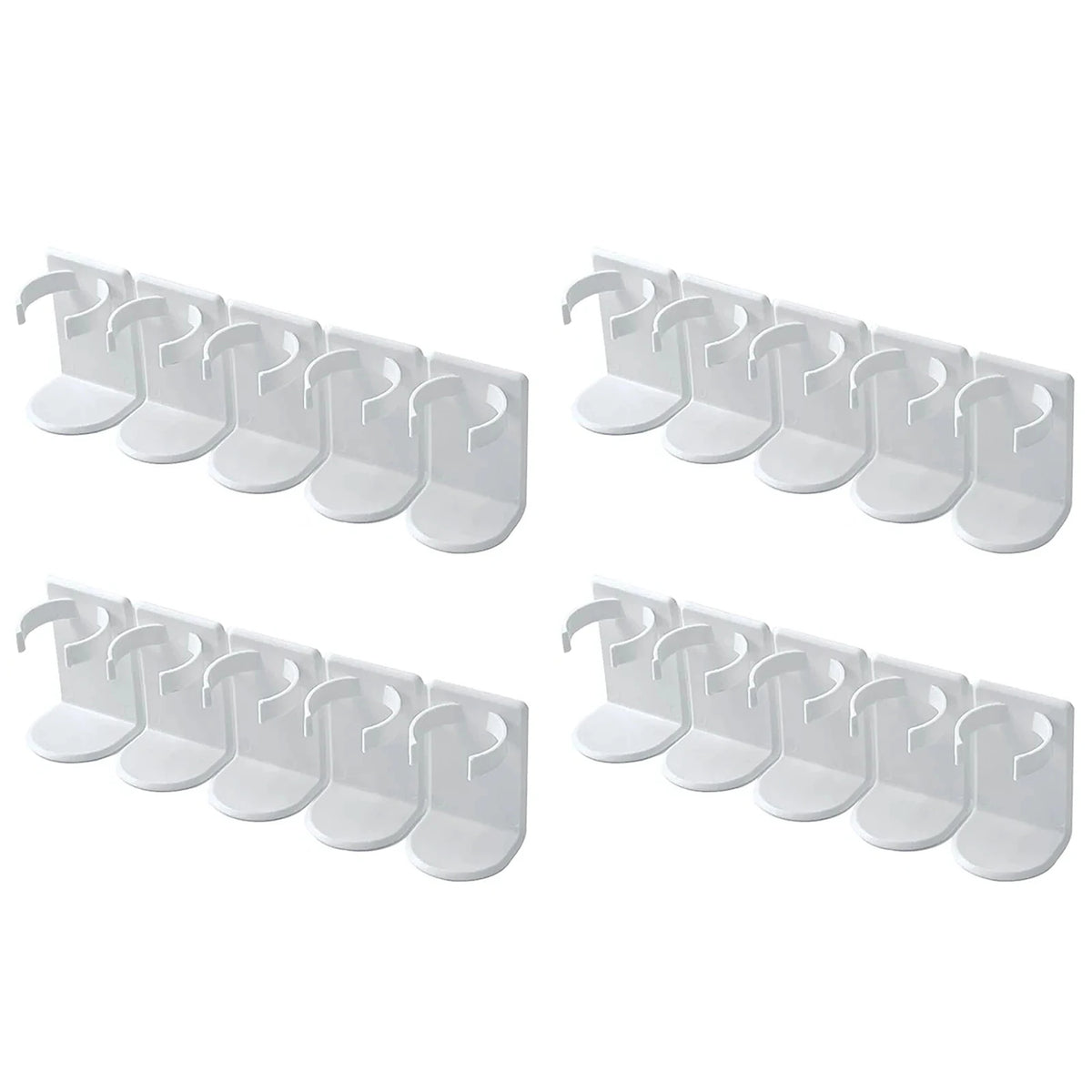 organisateur mural réutilisable blanc moderne épices cosmétiques rangement adhésif multifonction chambre cuisine