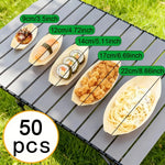 assiettes bois bateau forme blanc moderne apéritif charcuterie dessert événement polyvalentes