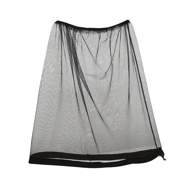 voile anti moustiques tulle transparent protection solaire upf50+ chapeau mode extérieur adultes