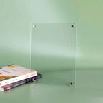 cadre photo transparent moderne aimant pouces pouces a4 a3