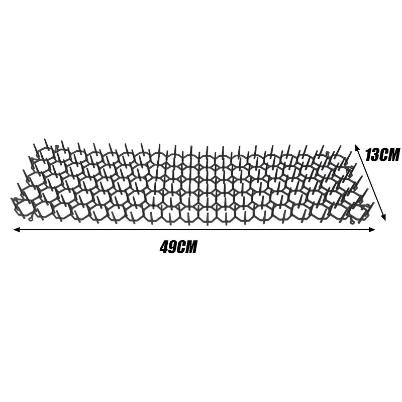 tapis anti chat noir maille fine adhésif anti escalade protection animaux moderne repousse chats
