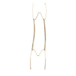 support assiettes doré clips métalliques moderne cuisine accroche mur taille 10 12 14 16
