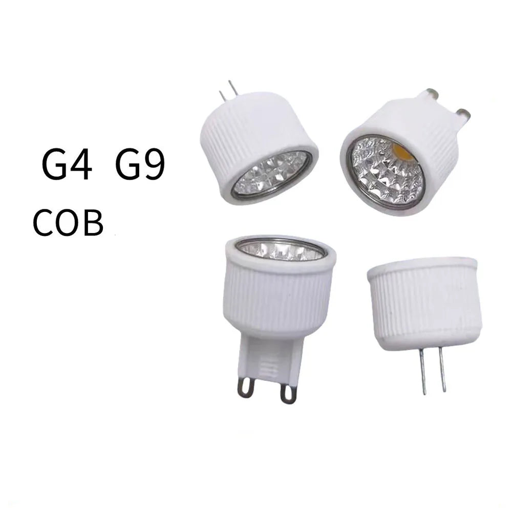 ampoules led blanc 3000k 4000k 6000k g9 g4 modernes opaques striées