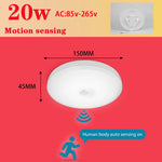 Lampe détecteur mouvement blanc moderne minimaliste vis fixation support led