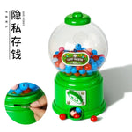 distributeur bonbons transparent classique rose jaune vert bleu noir blanc vintage