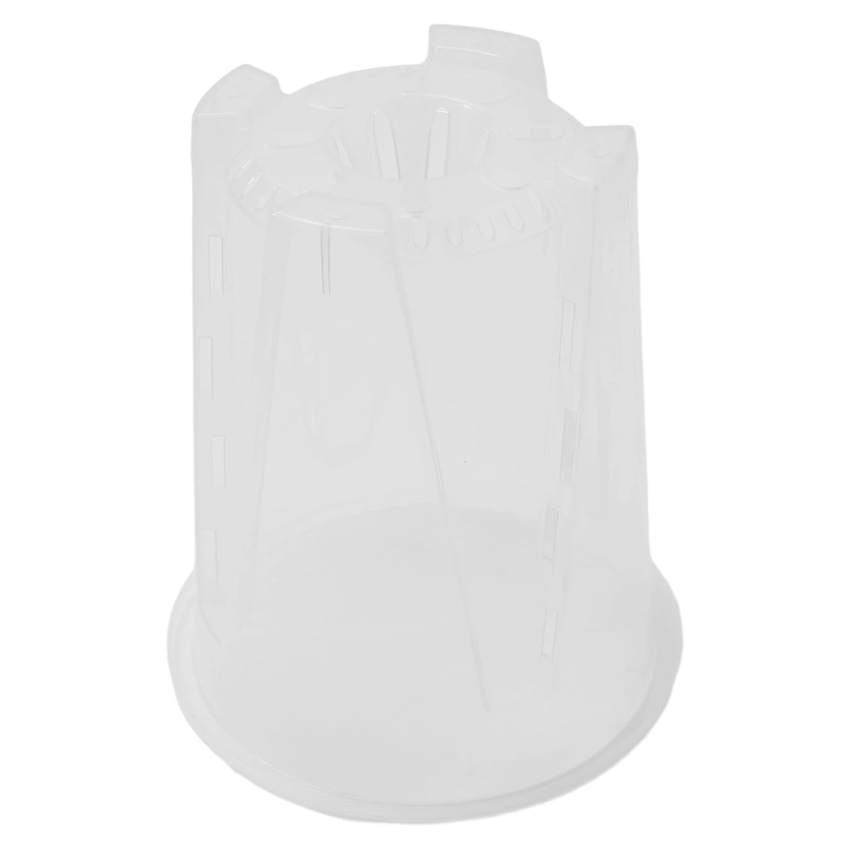 cache pot transparent moderne pot fleur sans motif 10cm 12cm 14cm 16cm ornement