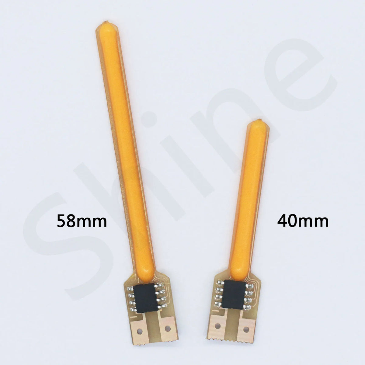 strip led orange jaune green pink decoration 40mm 58mm connecteurs leds