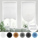 rideau lamelles tissu moderne adhésif opaque rayures horizontales blanc marron noir gris bleu semi