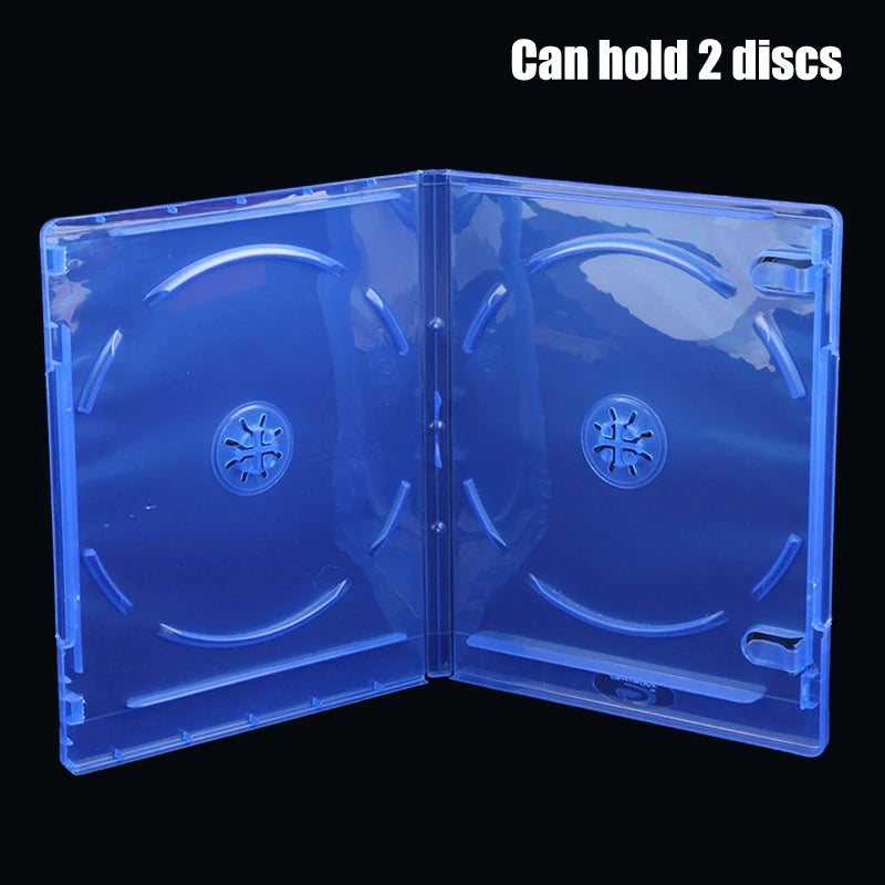 boîtes rangement disques blu ray transparentes modernes perforations respectueux environnement pratique