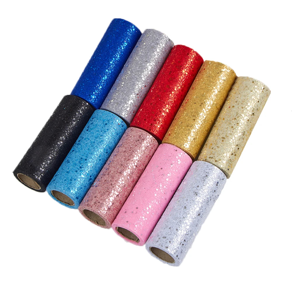 rubans pailletés noirs bleus grisés rouges dorés beiges roses verts brilants opaques decoratifs tulle