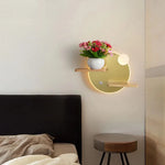 lampe murale moderne minimaliste blanc noir bois clair éclairage chambre salon led 11w warm