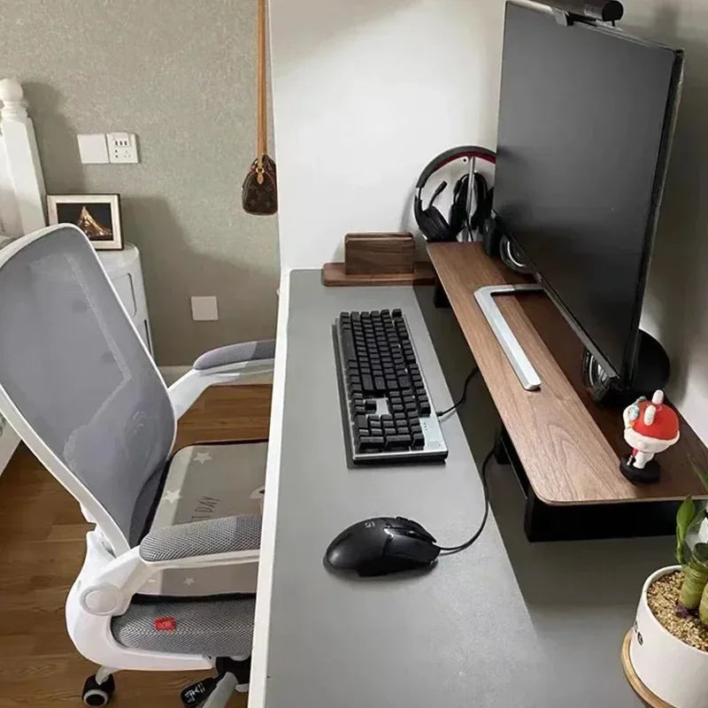 support bois naturel multi usages modernes minimaliste gris noir