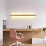 appliques murales led bois minimaliste chambre cuisine éclairage quotidien scandinave moderne