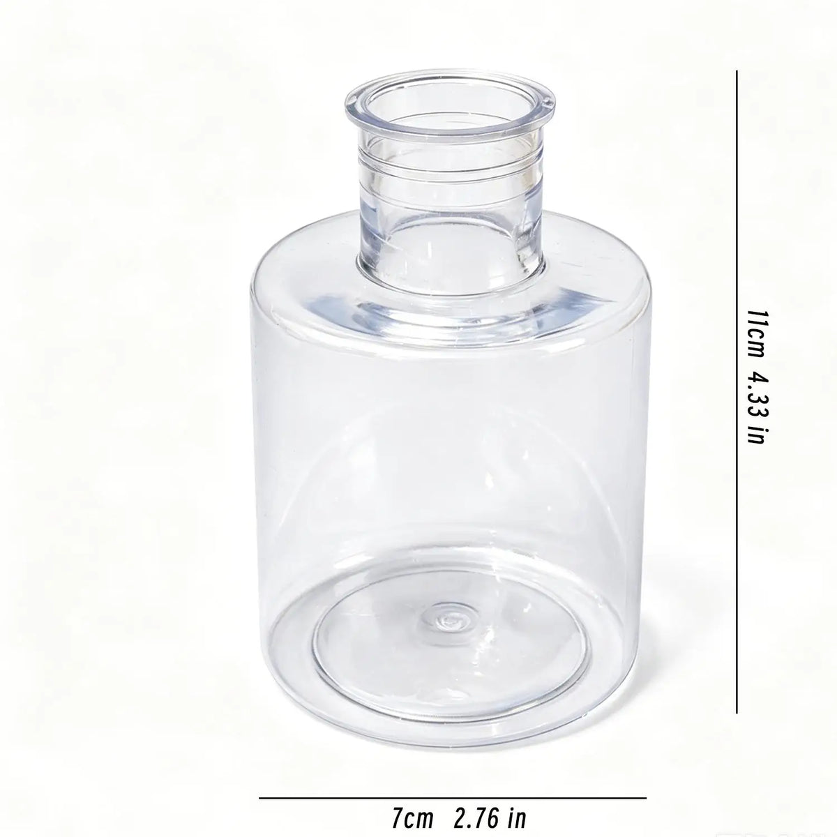 pot hydroponique transparent moderne plante propagation sans motif très clair